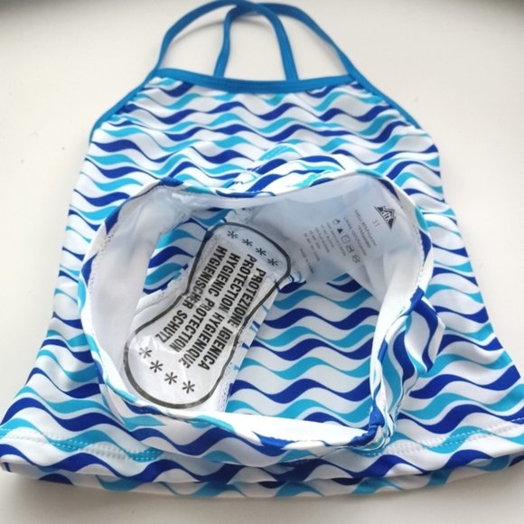 Urban Outdoor Girls Swirl Two-Piece Swimsuit Girls Tankini Two-Piece Swimsuit  S - Picture 6 of 7